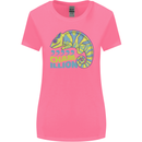 Comma Chameleon Funny Lizard Womens Wider Cut T-Shirt Azalea