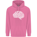 Common Sense Brain Funny Sarcasm Slogan Childrens Kids Hoodie Azalea