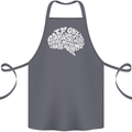 Common Sense Brain Funny Sarcasm Slogan Cotton Apron 100% Organic Steel