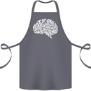 Common Sense Brain Funny Sarcasm Slogan Cotton Apron 100% Organic Steel
