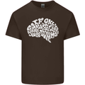 Common Sense Brain Funny Sarcasm Slogan Kids T-Shirt Childrens Chocolate