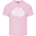 Common Sense Brain Funny Sarcasm Slogan Kids T-Shirt Childrens Light Pink