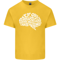 Common Sense Brain Funny Sarcasm Slogan Kids T-Shirt Childrens Yellow