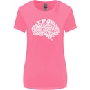Common Sense Brain Funny Sarcasm Slogan Womens Wider Cut T-Shirt Azalea