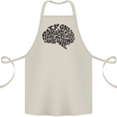 Common Sense Funny Sarcasm Brain Slogan Cotton Apron 100% Organic Natural
