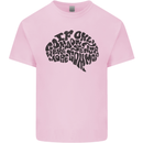Common Sense Funny Sarcasm Brain Slogan Kids T-Shirt Childrens Light Pink