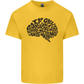 Common Sense Funny Sarcasm Brain Slogan Kids T-Shirt Childrens Yellow
