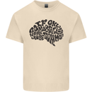 Common Sense Funny Sarcasm Brain Slogan Mens Cotton T-Shirt Tee Top Natural