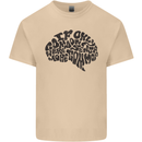 Common Sense Funny Sarcasm Brain Slogan Mens Cotton T-Shirt Tee Top Sand