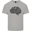 Common Sense Funny Sarcasm Brain Slogan Mens Cotton T-Shirt Tee Top Sports Grey
