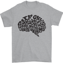 Common Sense Funny Sarcasm Brain Slogan Mens T-Shirt Cotton Gildan Sports Grey