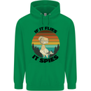 Conspiracy Theory If Flies it Spies Birds Funny Childrens Kids Hoodie Irish Green
