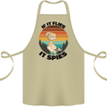 Conspiracy Theory If Flies it Spies Birds Funny Cotton Apron 100% Organic Khaki