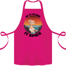 Conspiracy Theory If Flies it Spies Birds Funny Cotton Apron 100% Organic Pink