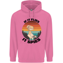 Conspiracy Theory If Flies it Spies Birds Funny Mens 80% Cotton Hoodie Azelea
