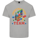 Construction Funny Building Blocks Bricks Kids T-Shirt Childrens Sports Grey