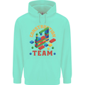 Construction Funny Building Blocks Bricks Mens 80% Cotton Hoodie Peppermint