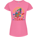 Construction Funny Building Blocks Bricks Womens Petite Cut T-Shirt Azalea