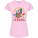 Construction Funny Building Blocks Bricks Womens Petite Cut T-Shirt Light Pink