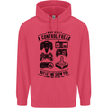 Control Freak Funny Gaming Gamer Childrens Kids Hoodie Heliconia