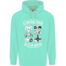 Control Freak Funny Gaming Gamer Childrens Kids Hoodie Peppermint