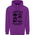 Control Freak Funny Gaming Gamer Childrens Kids Hoodie Purple