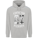 Control Freak Funny Gaming Gamer Childrens Kids Hoodie Sports Grey