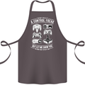 Control Freak Funny Gaming Gamer Cotton Apron 100% Organic Dark Grey