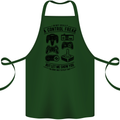 Control Freak Funny Gaming Gamer Cotton Apron 100% Organic Forest Green