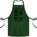 Control Freak Funny Gaming Gamer Cotton Apron 100% Organic Forest Green