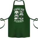 Control Freak Funny Gaming Gamer Cotton Apron 100% Organic Forest Green