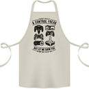 Control Freak Funny Gaming Gamer Cotton Apron 100% Organic Natural