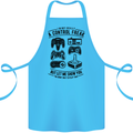 Control Freak Funny Gaming Gamer Cotton Apron 100% Organic Turquoise
