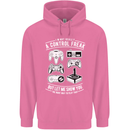 Control Freak Funny Gaming Gamer Mens 80% Cotton Hoodie Azelea