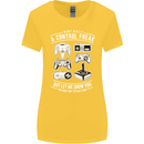 Control Freak Funny Gaming Gamer Womens Wider Cut T-Shirt Yellow