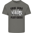 Cool Kids Play Chess Funny Game Player Kids T-Shirt Childrens Charcoal