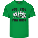 Cool Kids Play Chess Funny Game Player Kids T-Shirt Childrens Irish Green