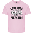 Cool Kids Play Chess Funny Game Player Kids T-Shirt Childrens Light Pink