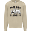 Cool Kids Play Chess Funny Game Player Mens Sweatshirt Jumper Sand