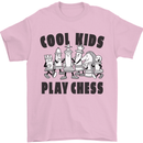 Cool Kids Play Chess Funny Game Player Mens T-Shirt Cotton Gildan Light Pink