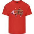 Country House Street Pig Kids T-Shirt Childrens Red