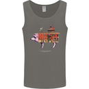 Country House Street Pig Mens Vest Tank Top Charcoal