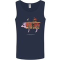 Country House Street Pig Mens Vest Tank Top Navy Blue