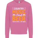 Country Music and Beer Thats Why Im Here Mens Sweatshirt Jumper Azalea