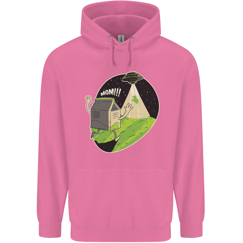 Cow Abduction Funny Alien UFO Food Childrens Kids Hoodie Azalea