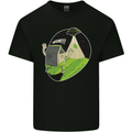 Cow Abduction Funny Alien UFO Food Kids T-Shirt Childrens Black