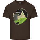 Cow Abduction Funny Alien UFO Food Kids T-Shirt Childrens Chocolate
