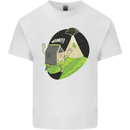 Cow Abduction Funny Alien UFO Food Kids T-Shirt Childrens White