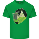 Cow Abduction Funny Alien UFO Food Mens Cotton T-Shirt Tee Top Irish Green