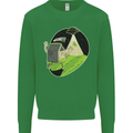 Cow Abduction Funny Alien UFO Food Mens Sweatshirt Jumper Irish Green